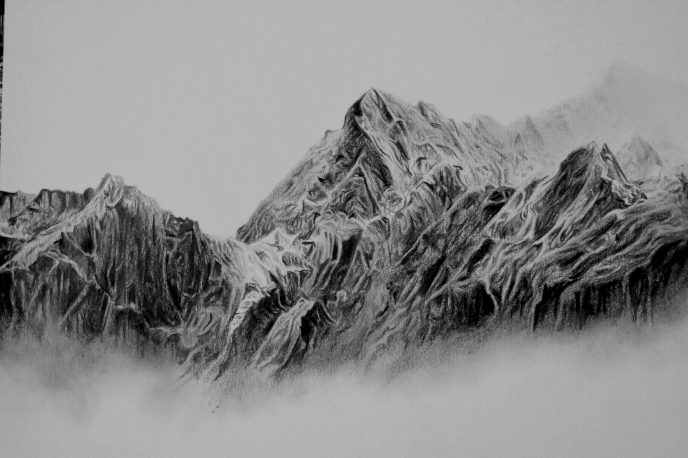 Photo-realistic Landscape Drawings in Graphite by Doug Fluckiger
